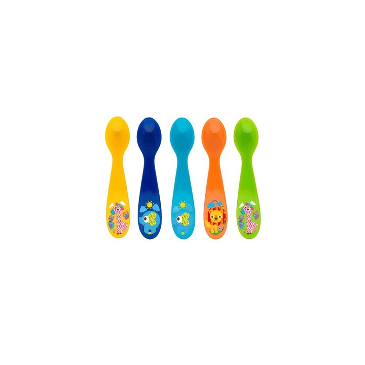 Set 5 lingurite Rotho-babydesign ZOO 6L+