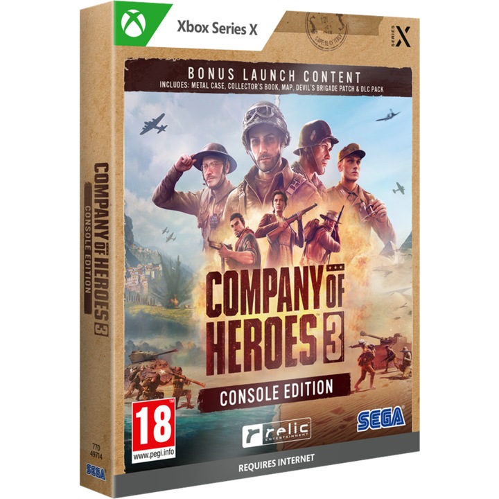 Company Of Heroes 3 Launch Edition Xbox Series X Játékszoftver