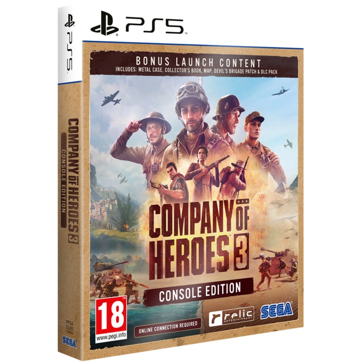 Игра SEGA Company Of Heroes 3 Launch издание, за Playstation 5