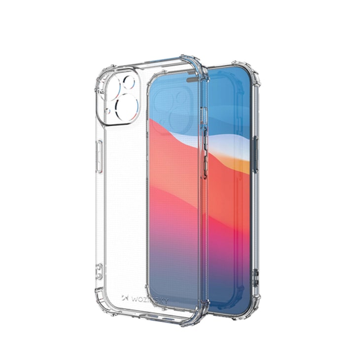 Husa telefon, Wozinsky, Pentru iPhone 14 Plus, Transparent