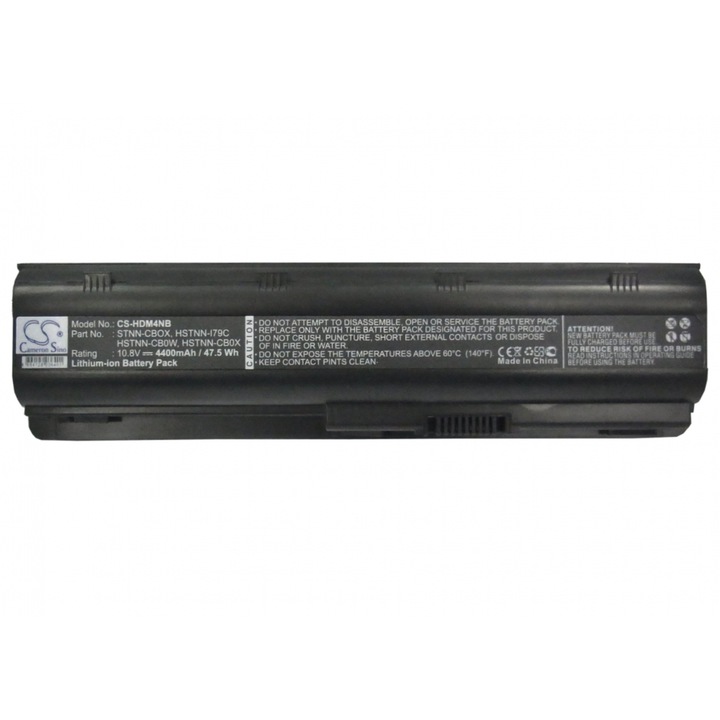 Akkumulátor HP G32/G42/G62/G72 Presario CQ31/CQ42 CB0W / DB0W 10.8V, 4400mAh, fekete CAMERON SINO laptophoz