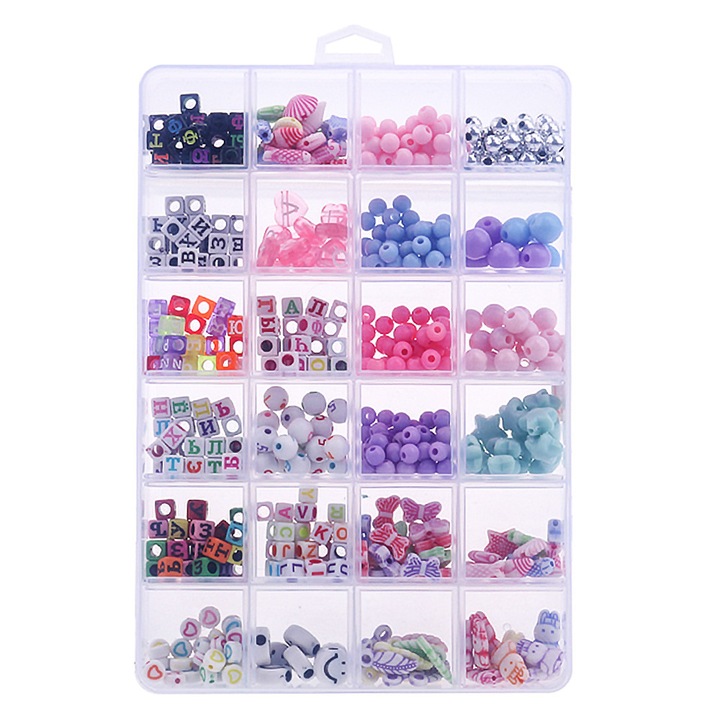 EmonaMall W5165 Gyöngykészlet, Többszínű