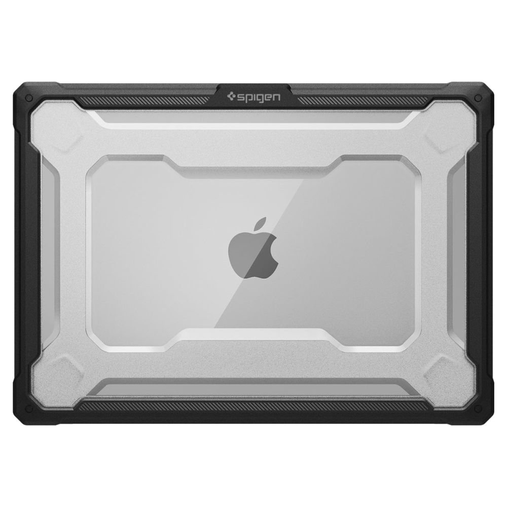 Carcasa de protectie compatibila cu Apple MacBook Pro 14" 2021/2022/2023, Compact, Rugged Armor, I65, PC, Negru