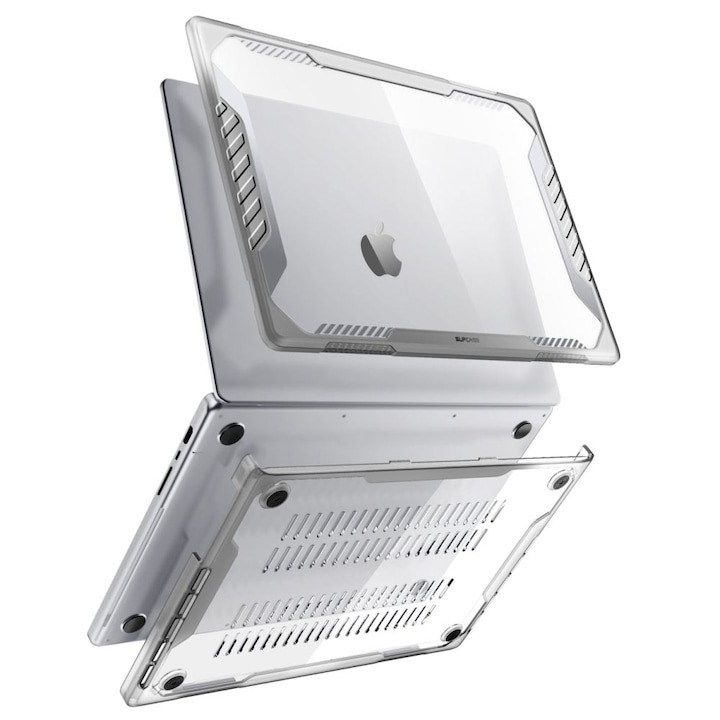 Carcasa Supcase Unicorn Beetle Pro compatibila cu Apple Macbook Pro 16 inch 2021/2022/2023 Clear