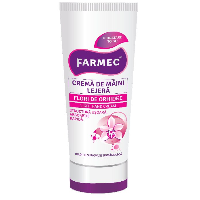 Crema de maini lejera cu Orhidee 100 ml, Farmec