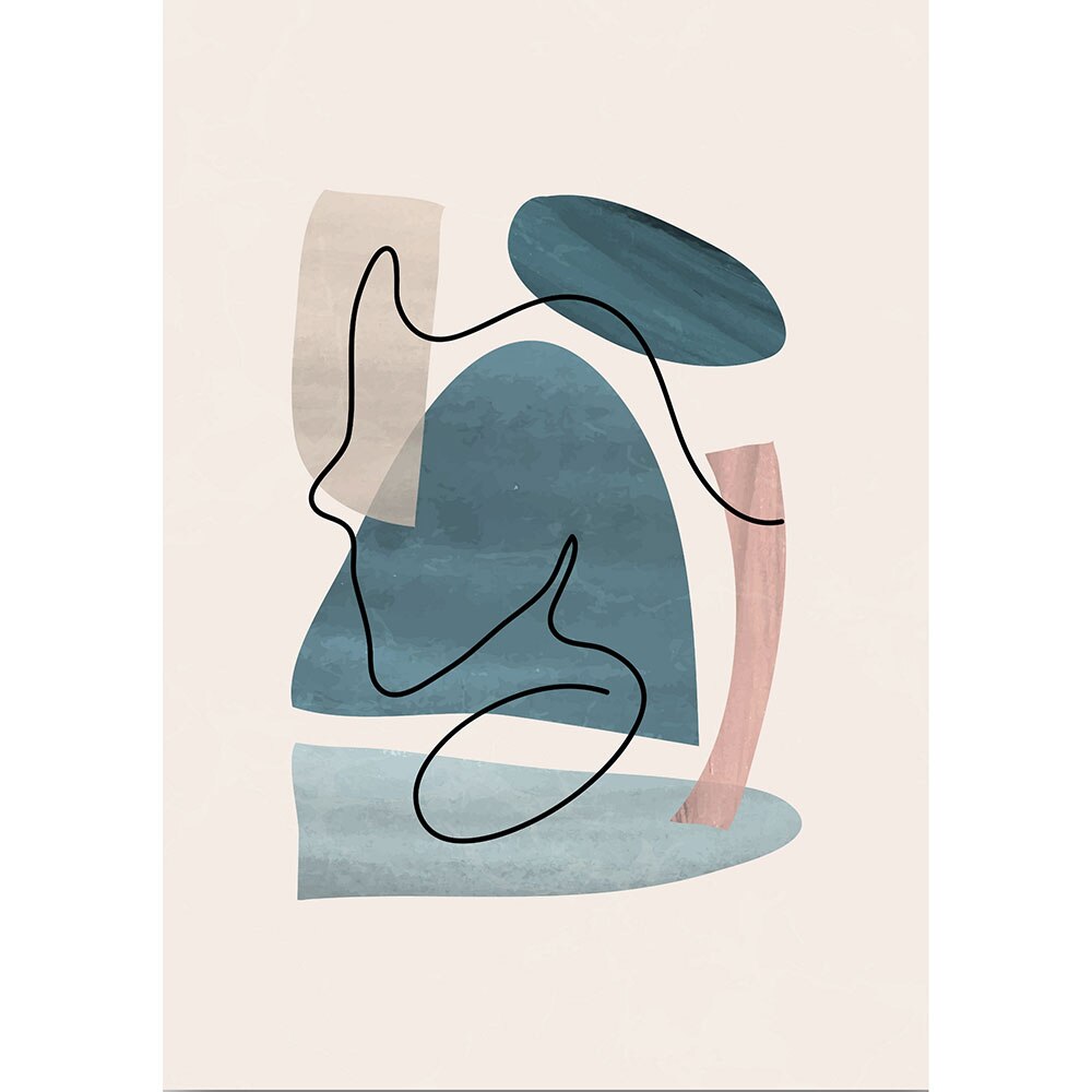 Modèle Abstracte Poster - Modele abstracte 30x40 - eMAG.ro