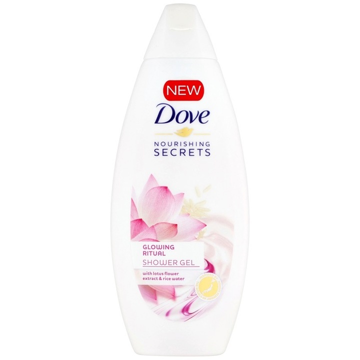 DOVE Glowing tusfürdő, 250ml