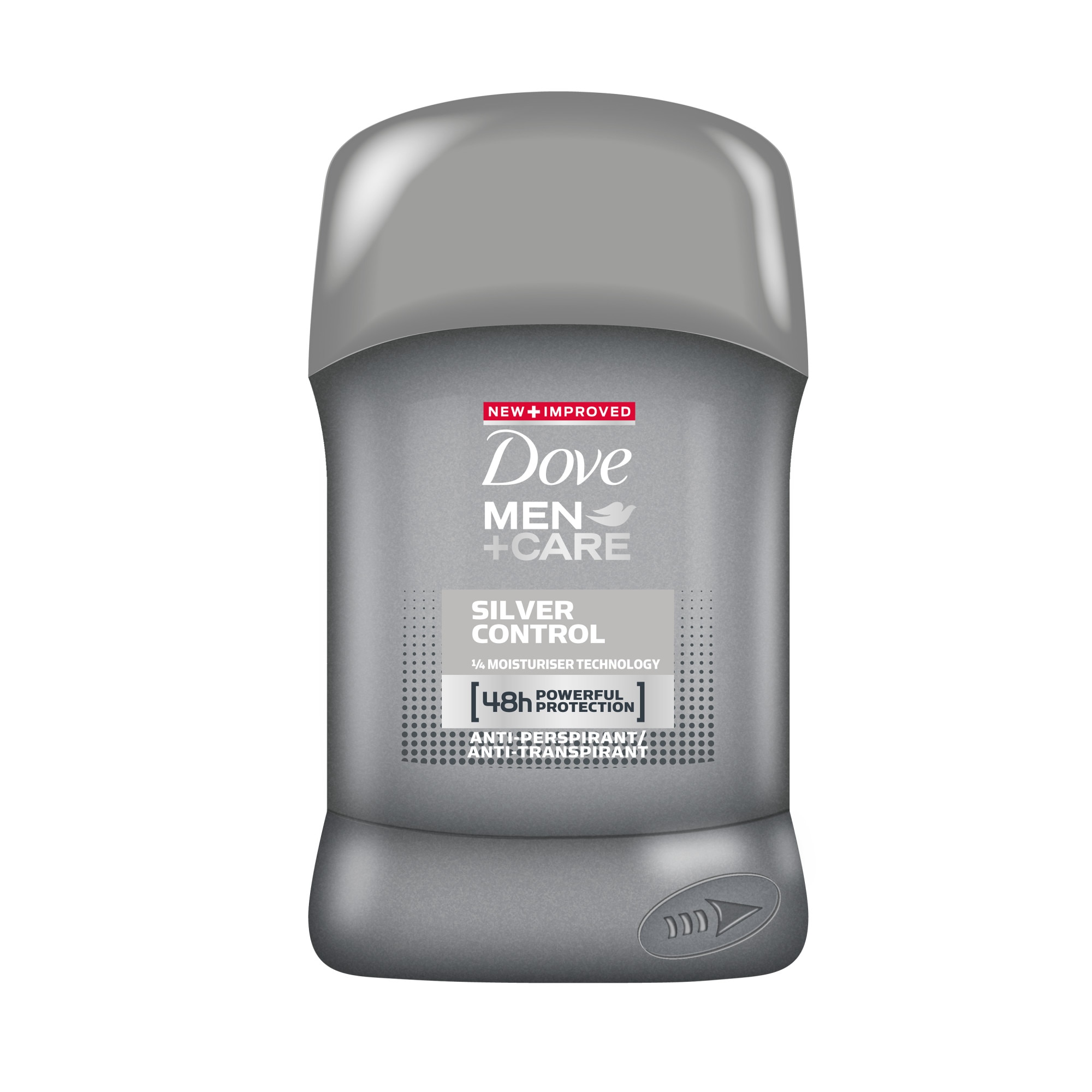 Deodorant antiperspirant stick Dove Men+Care Silver Barbati 50ml