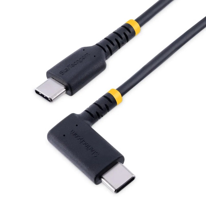 StarTech.com R2CCR-30C-USB-CABLE USB kábel 0,3 M USB 2.0 USB B USB C Fekete (R2CCR-30C-USB-CABLE)