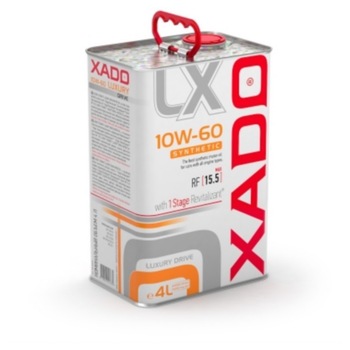 Ulei Sintetic Motor Xado 10W 60 SM-CF Luxury Drive 4L Ulei Sintetic Motor Xado 10W 60 SM-CF Luxury Drive 4L