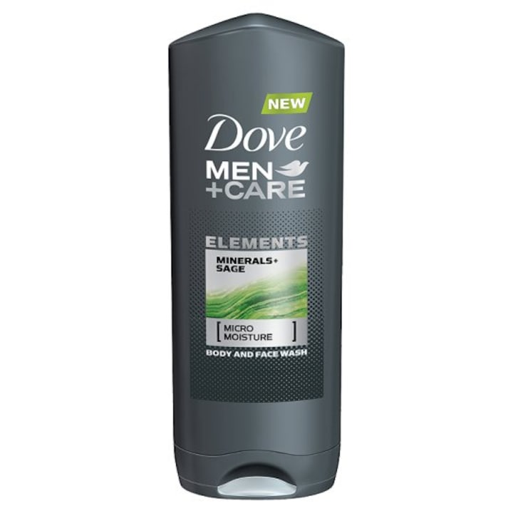 Душ гел Dove Men+Care Mineral&Sage, 250 мл
