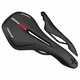 Sa pentru bicicleta cu gel MTB/Race, Twin Medicus 7.0, Wittkop, material rezistent la abraziune cu proprietati anti-alunecare, ventilata, negru, 27.5x13.5 cm