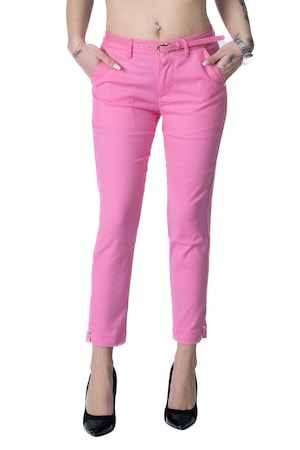 Pantaloni Alyssa Roz Aprins Eleganti Marime Mare 34