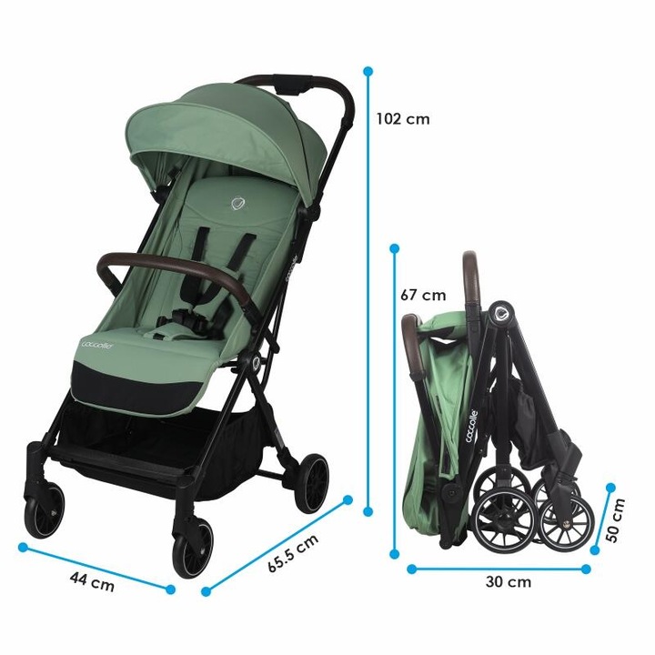 Carucior sport autofold, Coccolle Melia, Verde