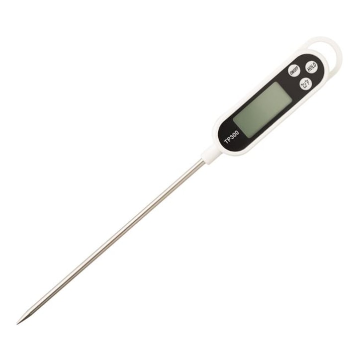 Digitális hőmérő főzéshez - Pontos mérések egy kompakt, 25 cm-es készülékben
