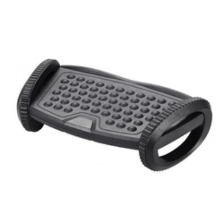 Suport pentru picioare, ergonomic, ajustabil, x1, 417x225x135mm, Q-Connect - negru