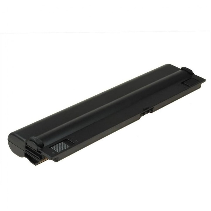 Prémium Li-Polymer laptop akkumulátor Lenovo ThinkPad X100e X120 X120e Edge E10 11-hez, 4400 mAh, 6 cella, fekete