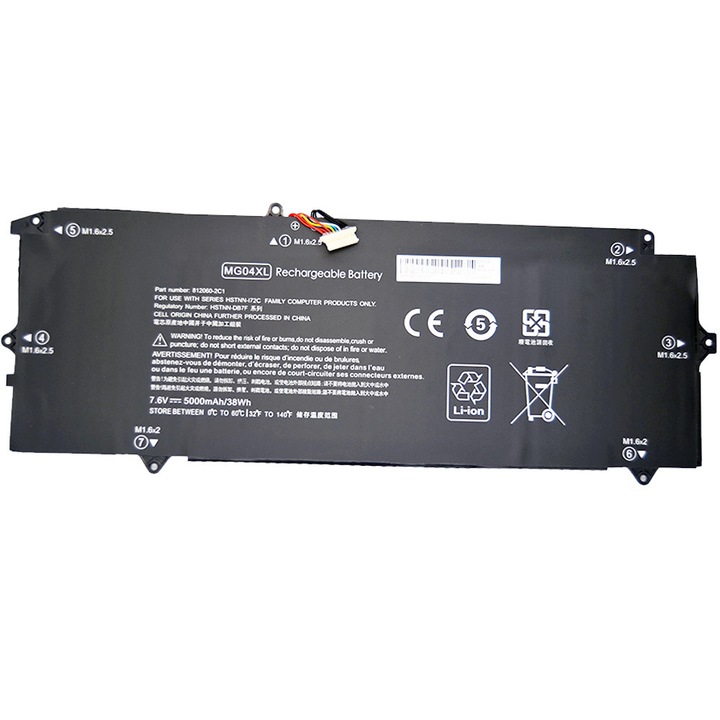 Baterie laptop compatibila cu Hp Elite X2 1012 G1 HSTNN-DB7F MG04XL 812060-2B1 812060-2C1 812205-001