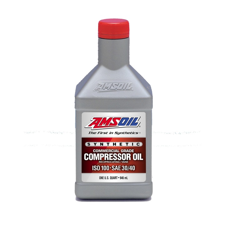 Ulei Motor, Compresor, Amsoil, Synthetic Compressor Oil - ISO 100, SAE 30/40, 0.946L