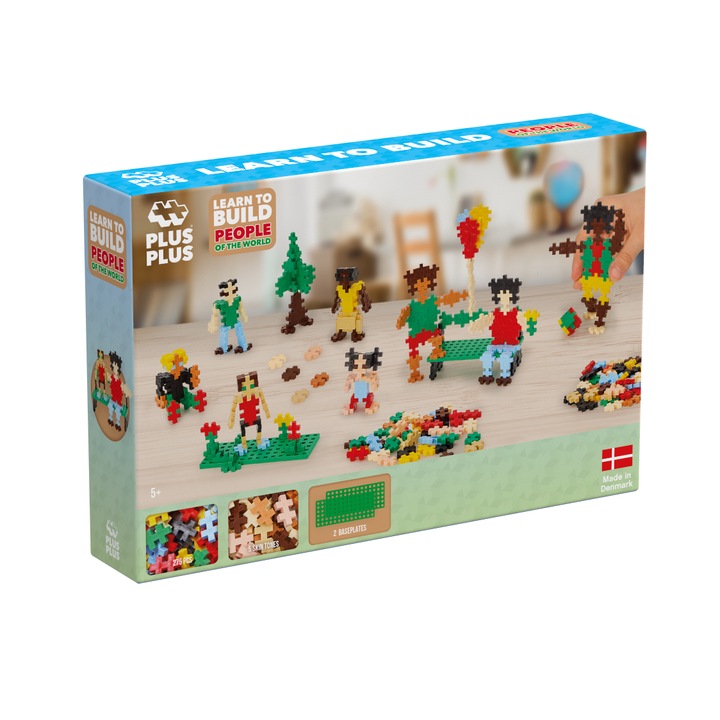 Puzzle Plus Plus, Tanuld meg építeni a világ népét, 275 darab, 3933