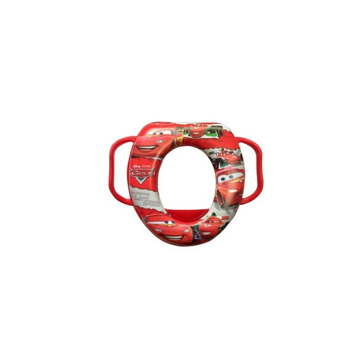 Reductor moale pentru toaleta Olga Cu manere Keeeper Cars Red