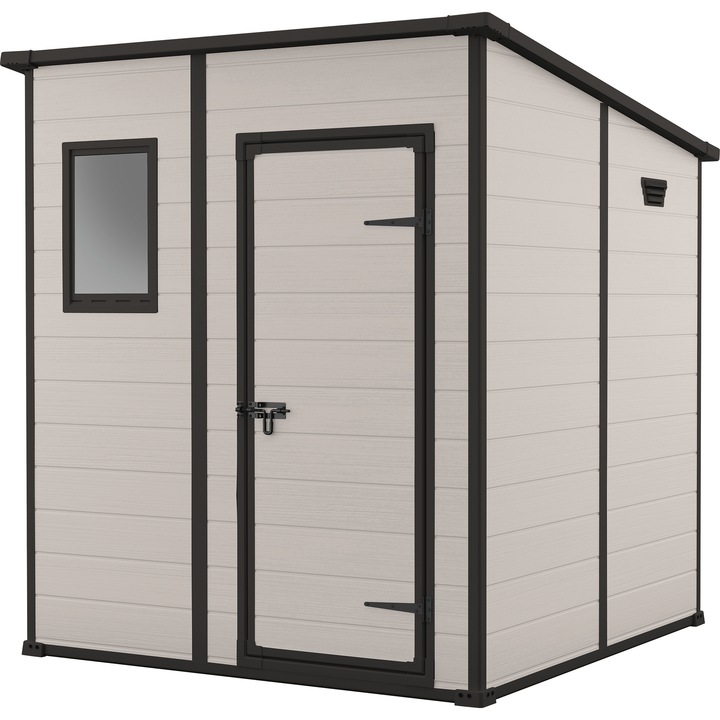 Casa de gradina plastic, Keter, bej 6x6