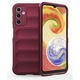 Husa Premium Antisoc din silicon model Phantom Shield, compatibila cu Samsung Galaxy A54 5G / Visiniu