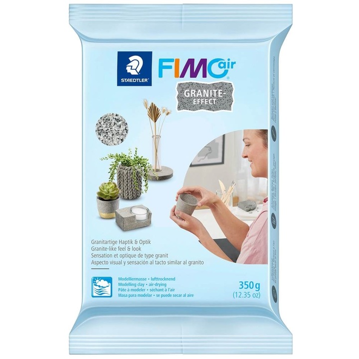 Lut polimeric FIMOair Effect 350g Granit