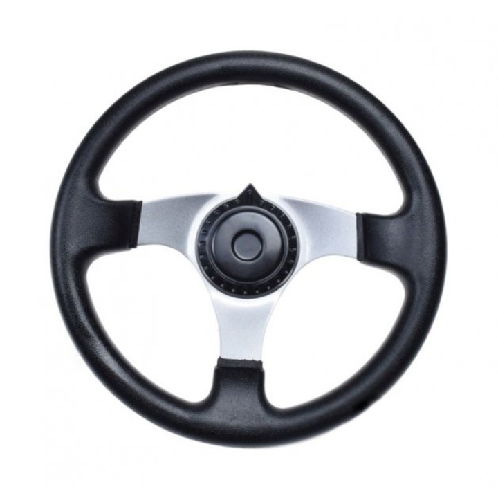 GoKart волан за картинг, Черен