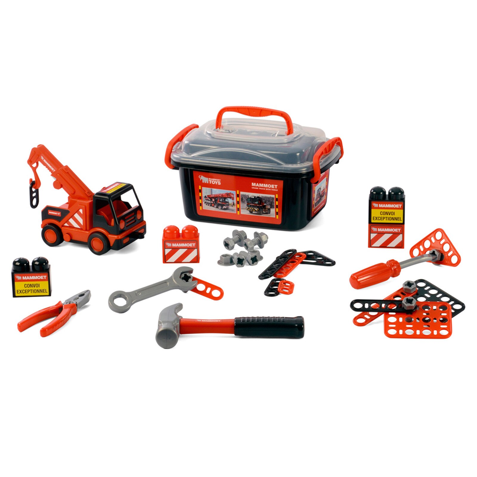 Trusa unelte cu mini-macara, Mammoet