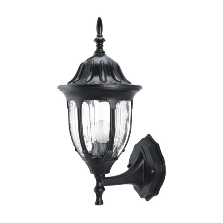 Felinar perete negru, ip43