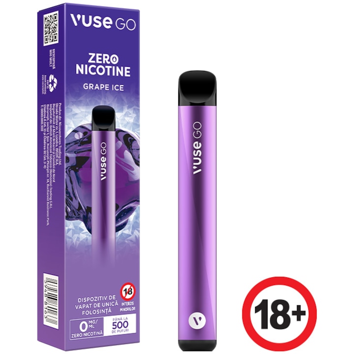 Vuse GO Grape Ice 0mg/ml - eMAG.ro Vuse GO Grape Ice 0mg/ml - eMAG.ro