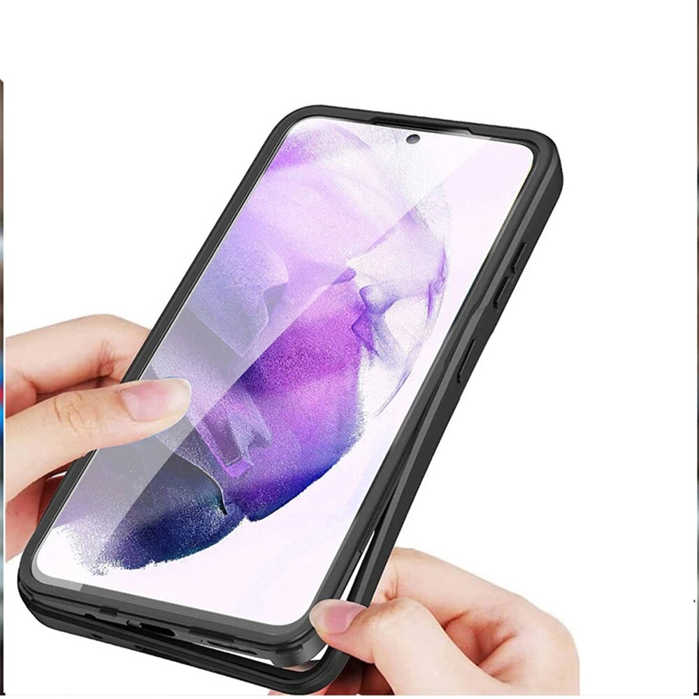 Калъф Optim, 360°, За Samsung Galaxy S23 Plus, Хибридна технология ...