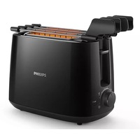 Prajitor de paine, Philips, Daily Collection HD2583/90, 650 W, Negru