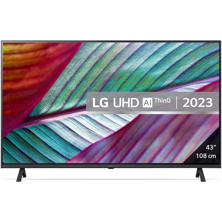 Телевизор LED LG 43UR78003LK, 43" (108 см), Smart, 4K Ultra HD, Клас G