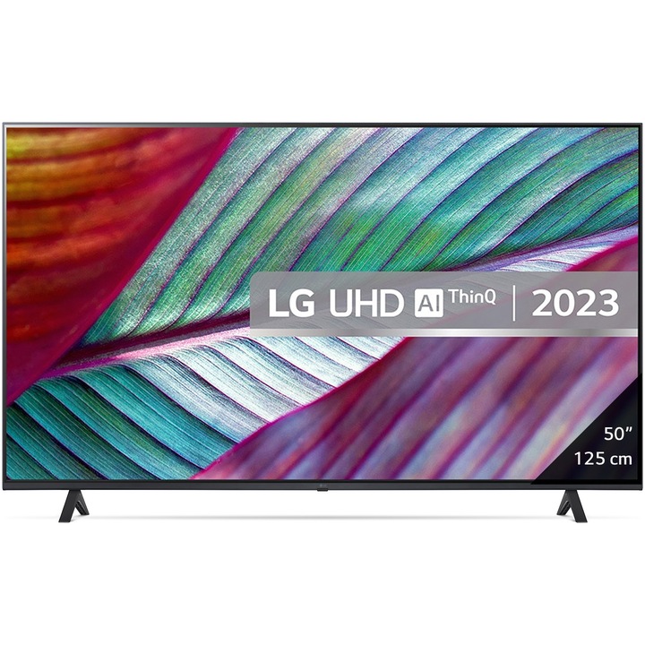 Телевизор LG LED 50UR78003LK, 50" (126 см), Smart, 4K Ultra HD, Клас F (Модел 2023)