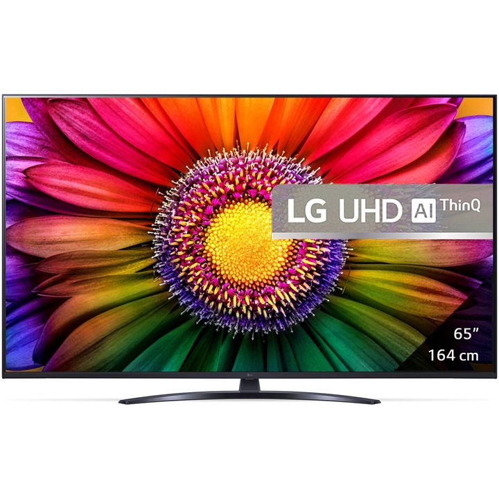 Телевизор LED LG 65UR81003LJ, 65" (164 см), Smart, 4K Ultra HD, Клас F