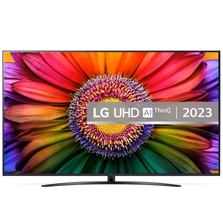 Телевизор LG LED 86UR81003LA, 86" (217 см), Smart, 4K Ultra HD, 100Hz, Клас F