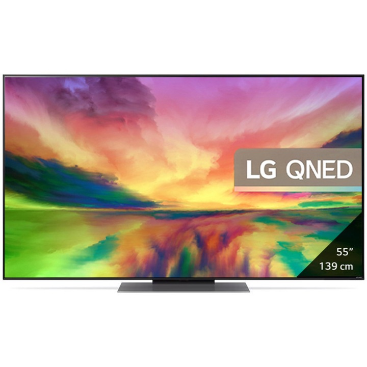 Телевизор QNED LG 55QNED813RE, 55" (139 см), Smart, 4K Ultra HD, 100Hz, Клас E