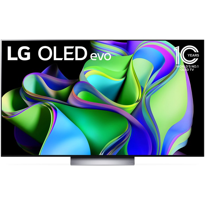 Телевизор LG OLED evo 65C31LA, 65" (164 см), Smart, 4K Ultra HD, 100 Hz, Клас F (Модел 2023)