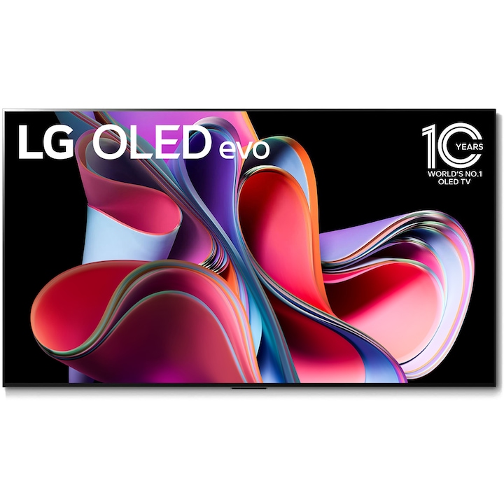 Телевизор LG OLED evo 55G33LA, 55" (139 см), Smart, 4K Ultra HD, 100Hz, Клас G (Модел 2023)