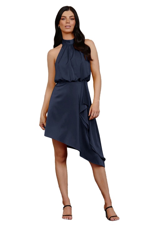 rochie de dama Poliester, Albastru inchis