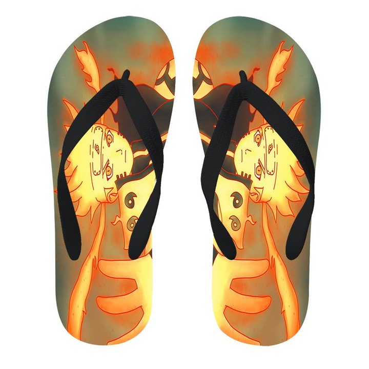 Slapi, Mobiltokguru, Cauciuc, Marime 38-39