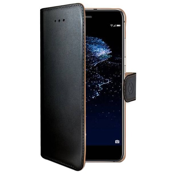 Husa de protectie Celly WALLY pentru Huawei P10 Lite, Negru
