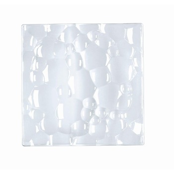 Platou patrat sticla cristalina Sphere 28 cm Platou patrat sticla cristalina Sphere 28 cm