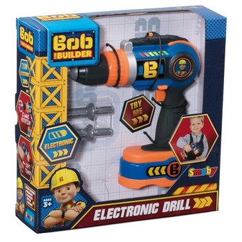 Set de joaca Smoby, Bob the Builder, bormasina electrica Set de joaca Smoby, Bob the Builder, bormasina electrica