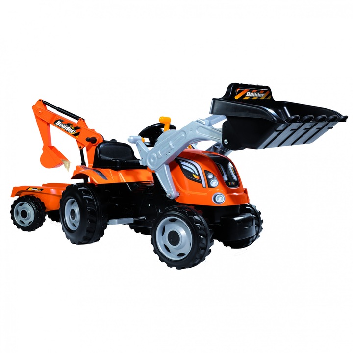Smoby Builder Max pedálos traktor