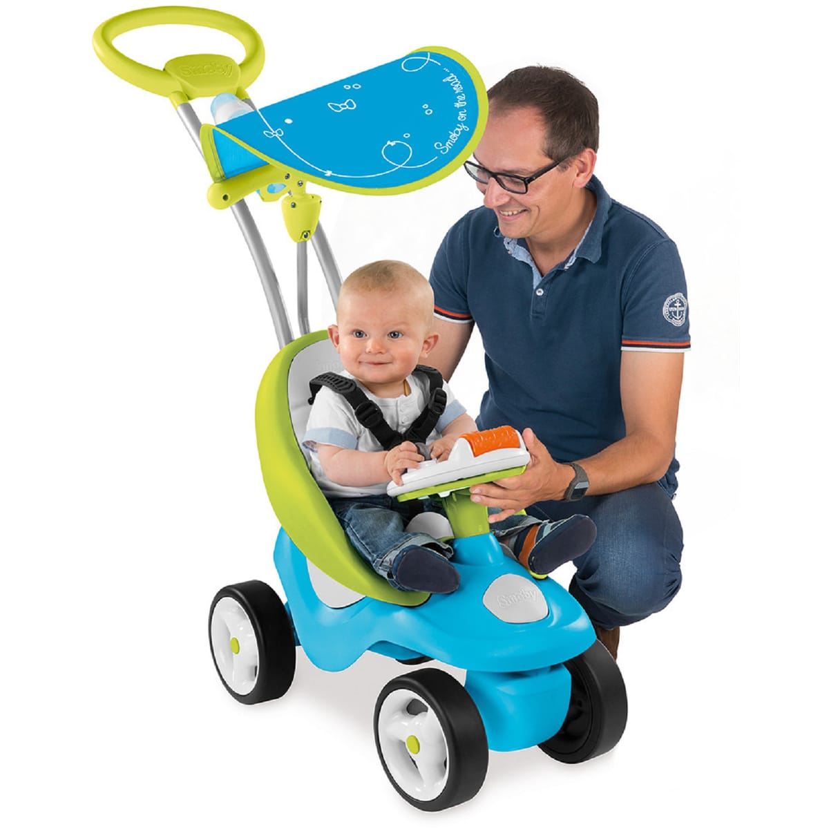 Smoby Porteur Evolutif Trotteur Bubble Go Smoby Porteur Bubble