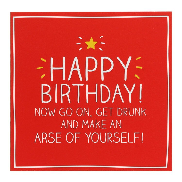 Felicitare - Get Drunk Birthday