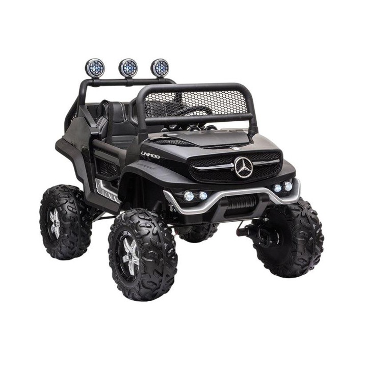 детска електрическа кола, Inny, 4x45W, 110x68x41 см, 3+ години, Черна